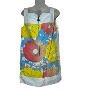 Tracy Feith For Target Cotton Floral Preppy Shift Dress With Pockets